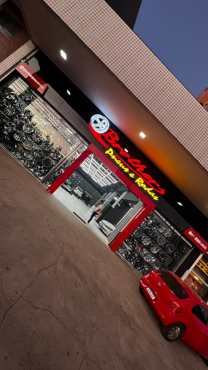 Placa Brothers Pneus e Rodas